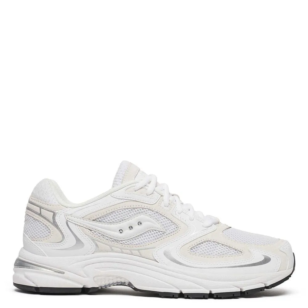 Saucony Grid Jazz 9 Suede in White Dance Fit Bright tone