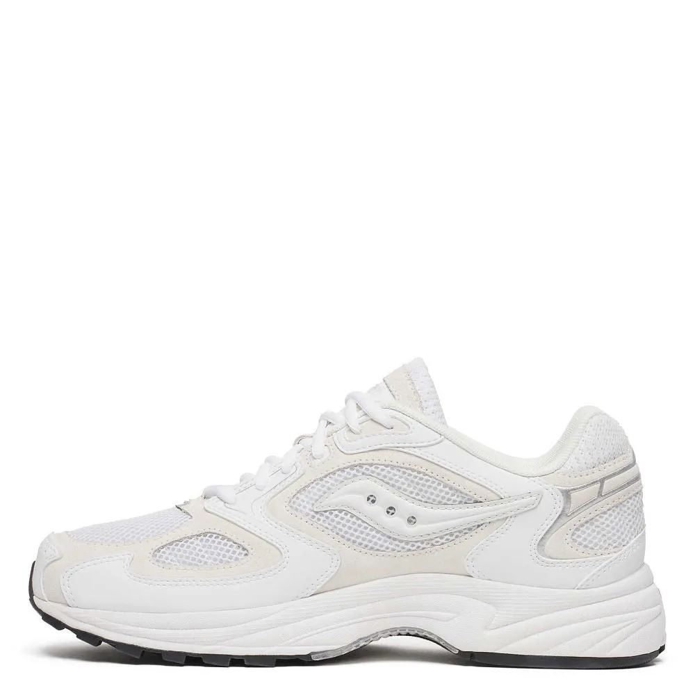 Rapid Motion Fight Mode Saucony Grid Jazz 9 Suede in White