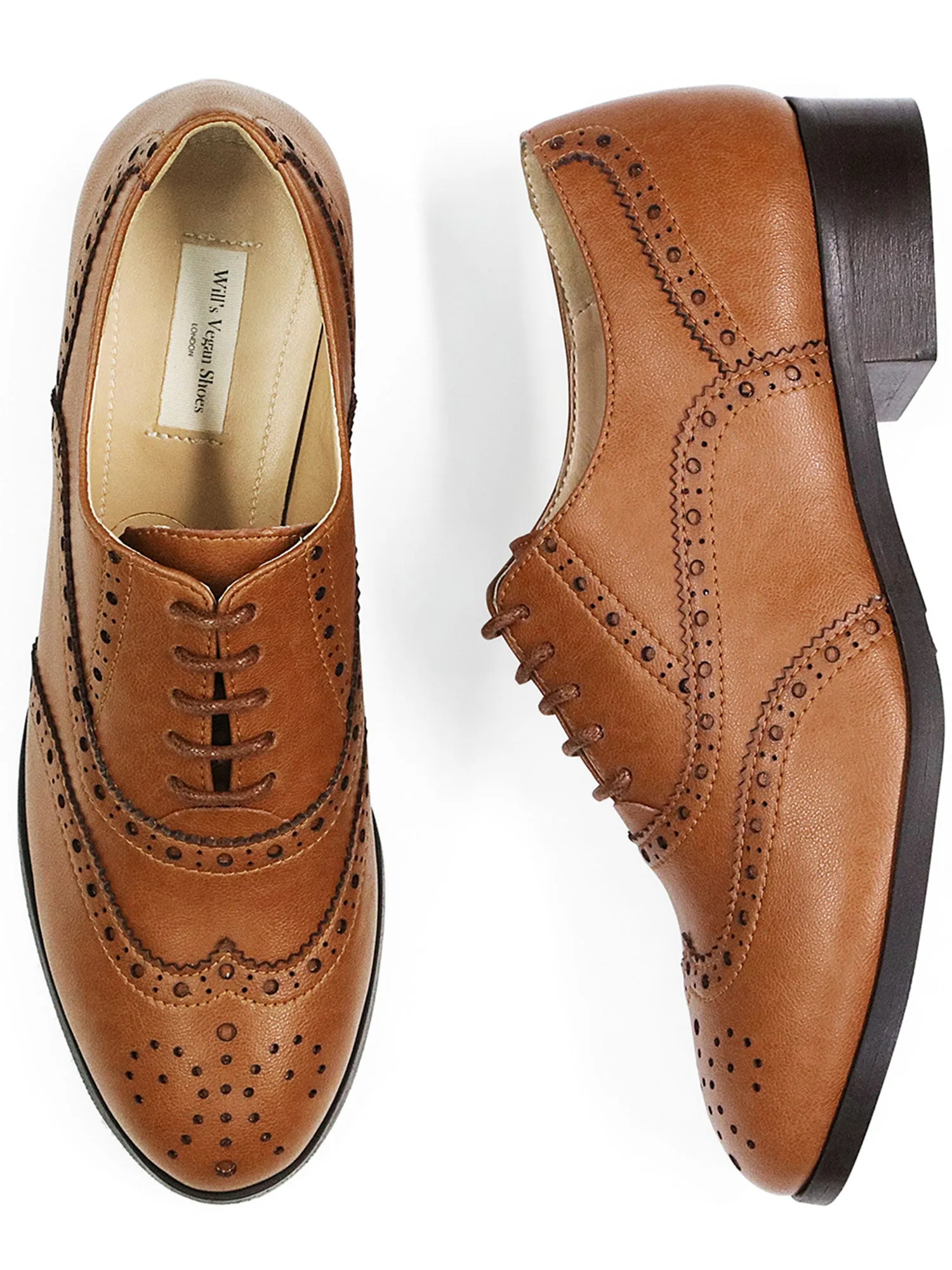 Extreme Grip Wide Fit Oxford Brogues