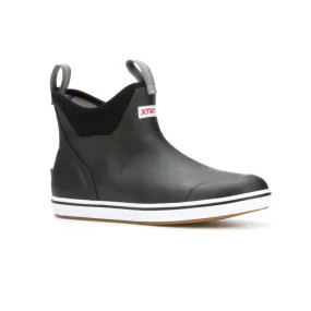 Quiet Chic ANKLE DECK BOOT BLACK