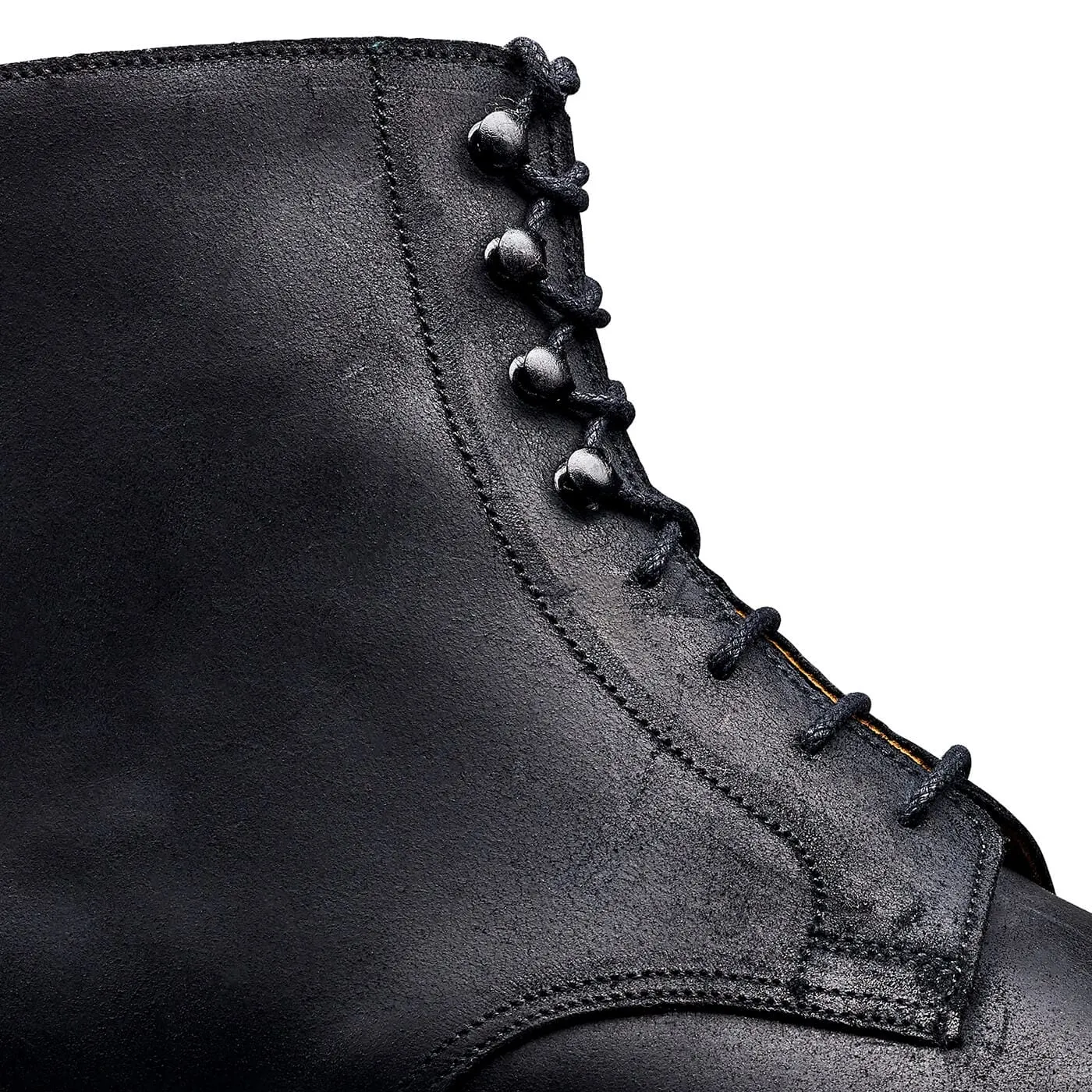 Cold-resistant Air Flow Coniston Black Rough-Out Suede