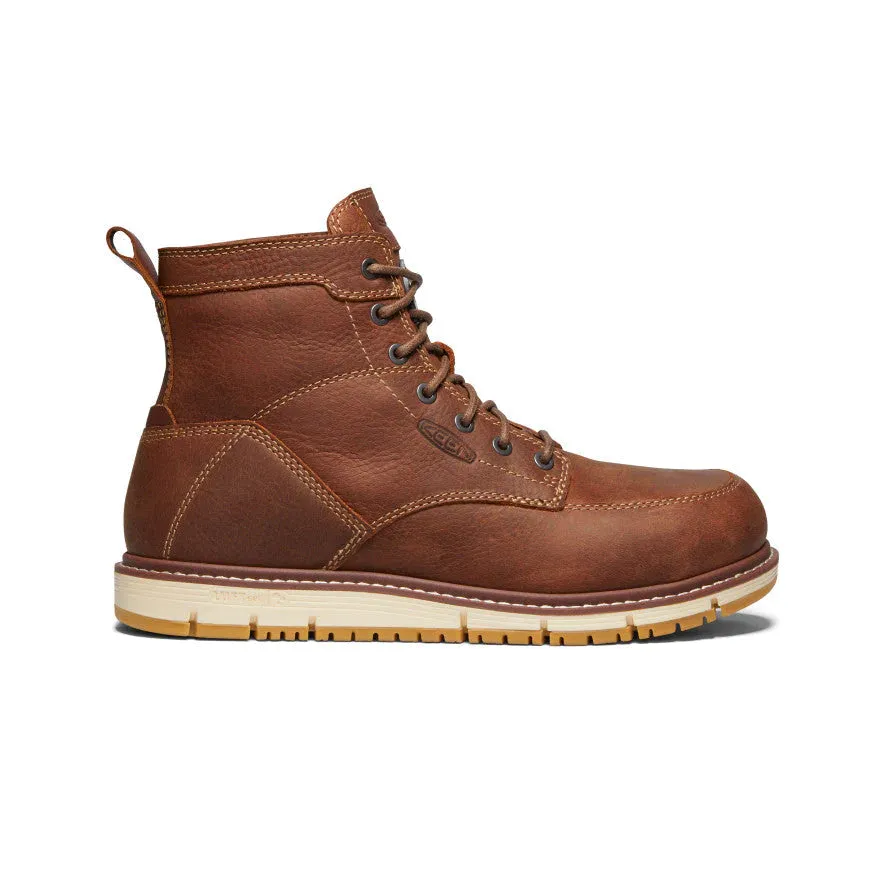Anti Abrasion CSA Work Boot: San Jose 6" - Gingerbread
