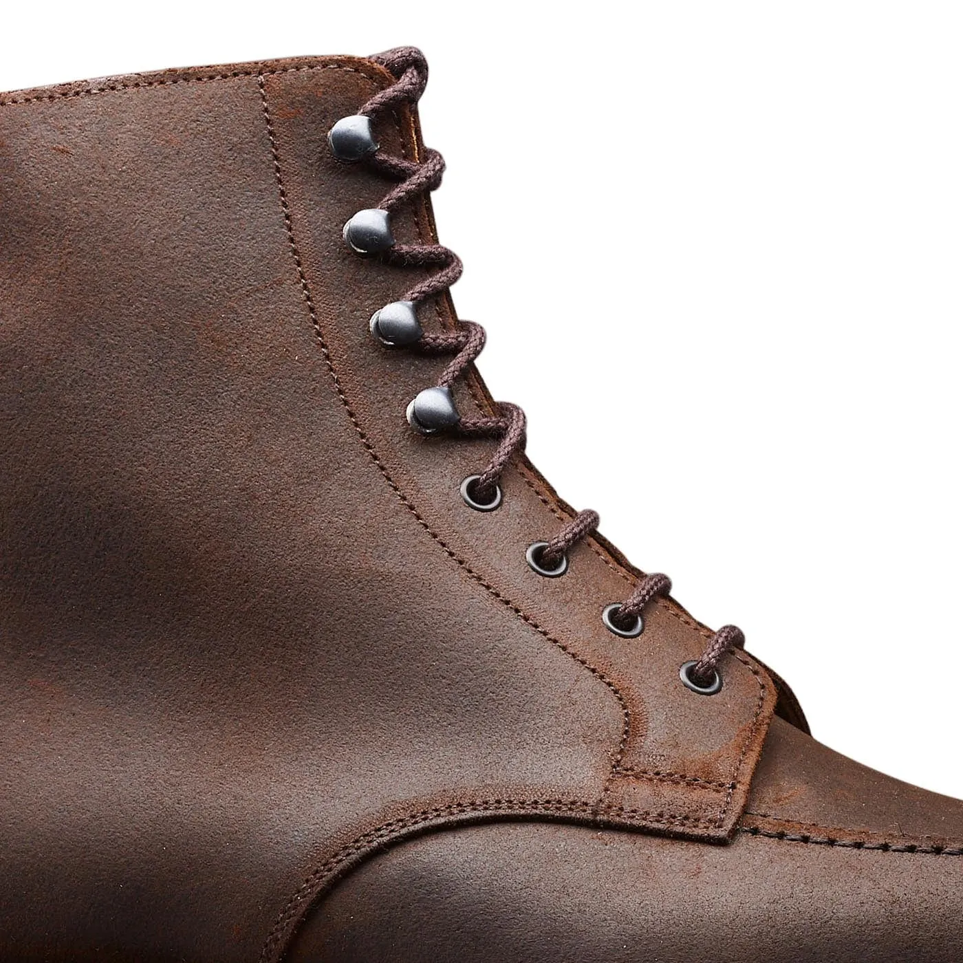 Indiana Dark Brown Rough-Out Suede Desert Design Versatile Performance