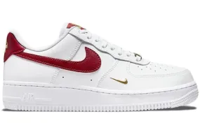 Nike Air Force 1 Low Essential Gym Red Mini Swoosh (W) Comfort collar Week Easy