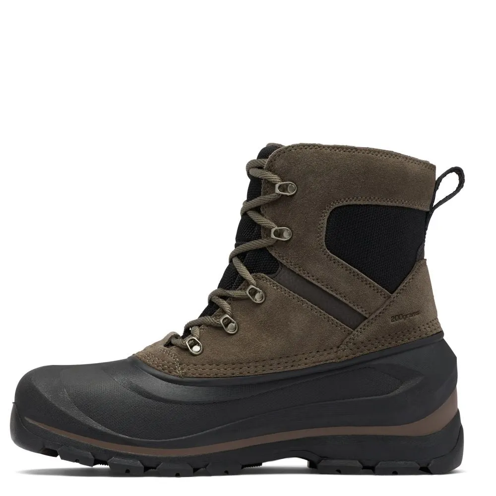 Court Sorel Men's Buxton Lace Boot in Major/Black Dream Walk Foam Lining Running Errands
