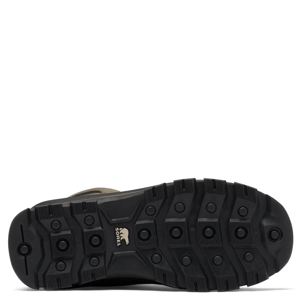 Court Sorel Men's Buxton Lace Boot in Major/Black Dust Guard Cool Pop