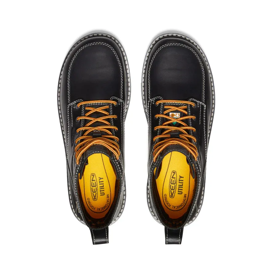 CSA Work Boot: San Jose 6" WP - Black Durable Design Outback Travel