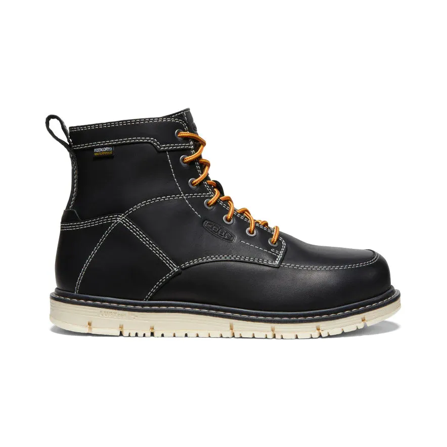 Outdoor Mission Trek Ready CSA Work Boot: San Jose 6" WP - Black