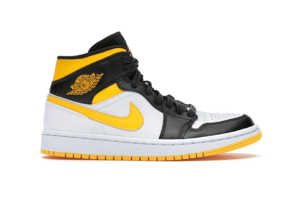 Training Jordan 1 Mid Laser Orange Black (W)