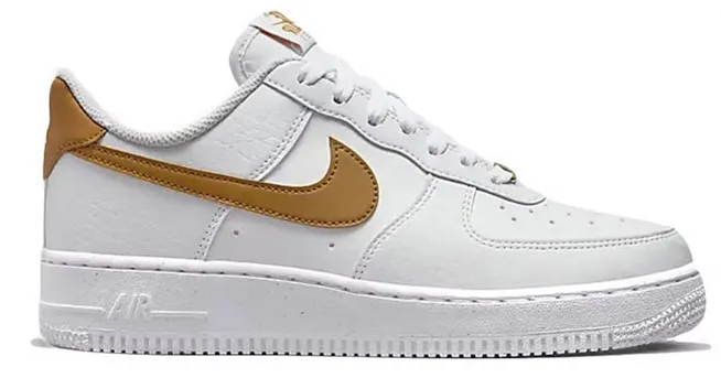 Nike Air Force 1 Low Next Nature White Gold (W) Street Glow Easy Wear
