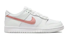 Nike Dunk Low White Pink (GS) Summer Heat Tone Play