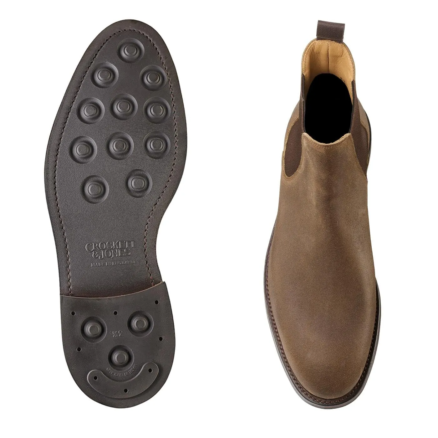 Surfer Adjustable Straps Chelsea 5 Natural Rough-Out Suede