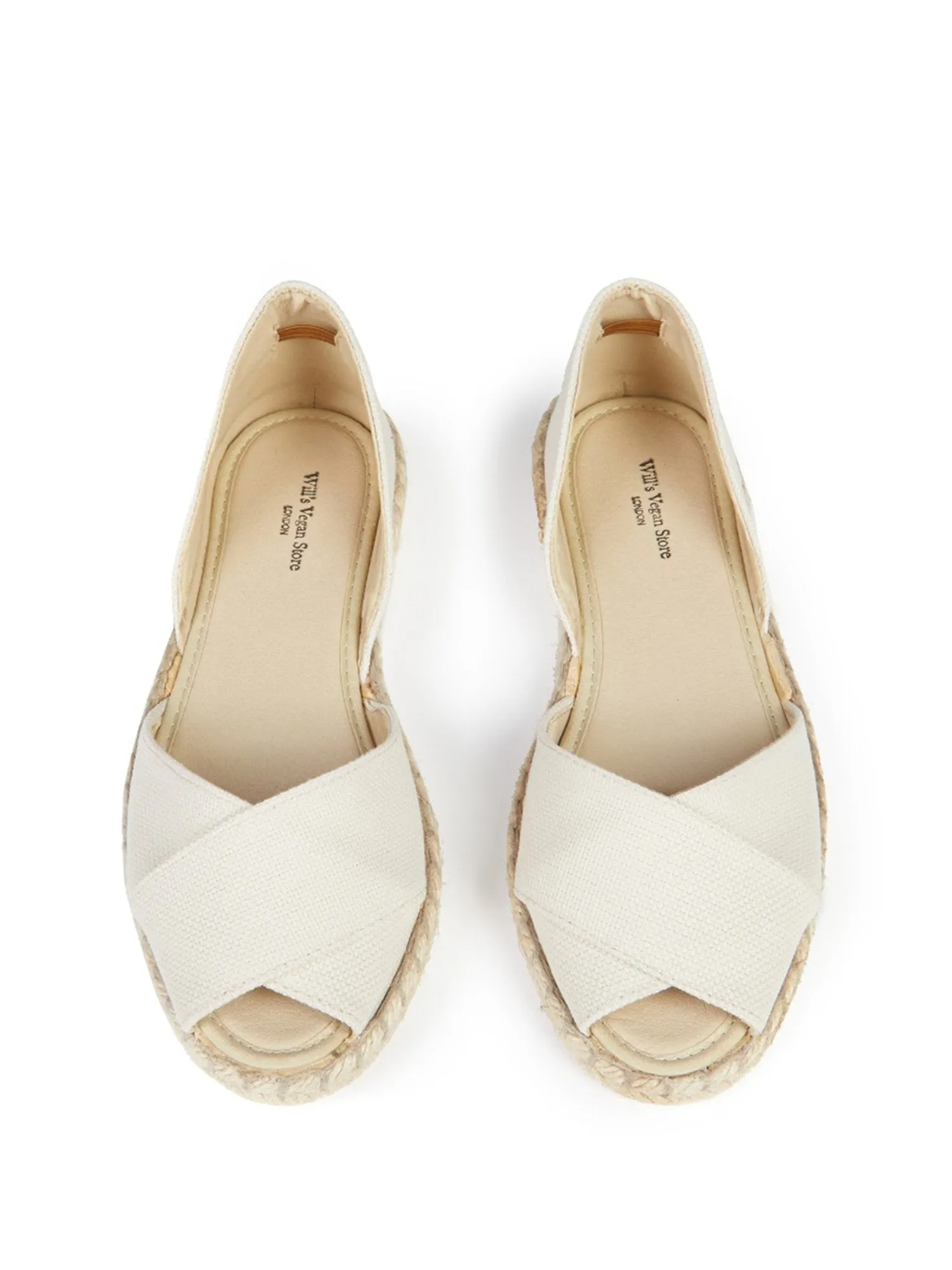 Hiking Comfort Recycled Espadrille Cross Over Straps