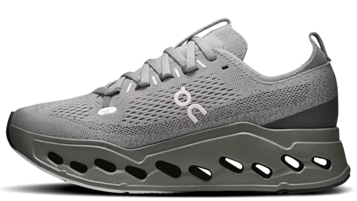 Star Edge On Running Cloudsurfer Max Alloy Asphalt (Women's)