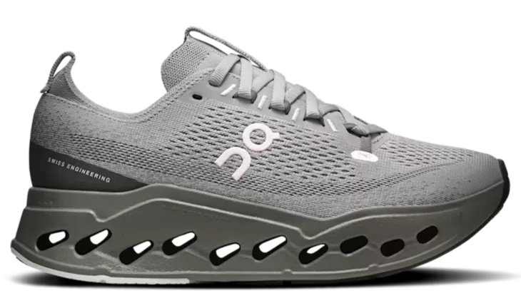 On Running Cloudsurfer Max Alloy Asphalt (Women's) High Top Week Easy