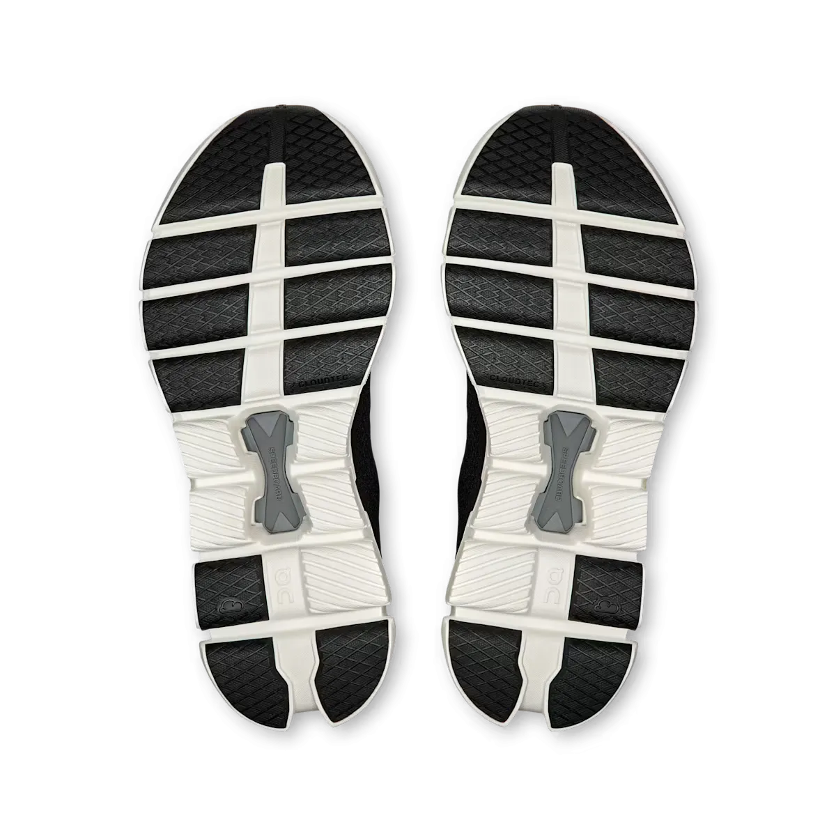 On Running Cloud X 4 AD Black Asphalt (Women's) Wide Base Long Walk