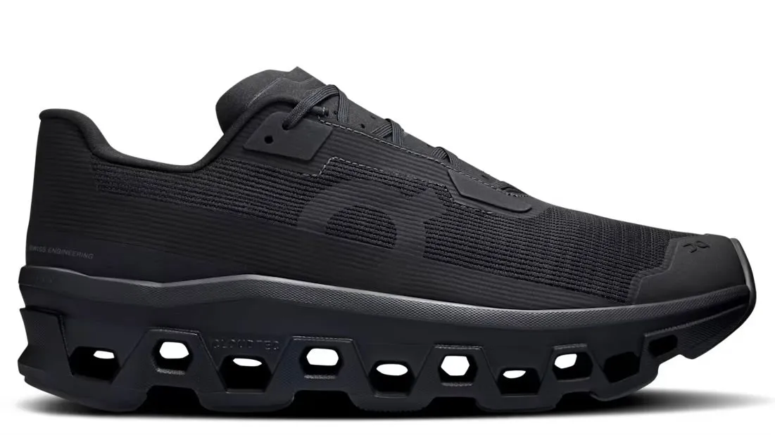 On Running Cloudmonster Void All Black (Women's) Cotton Touch Wool Warm