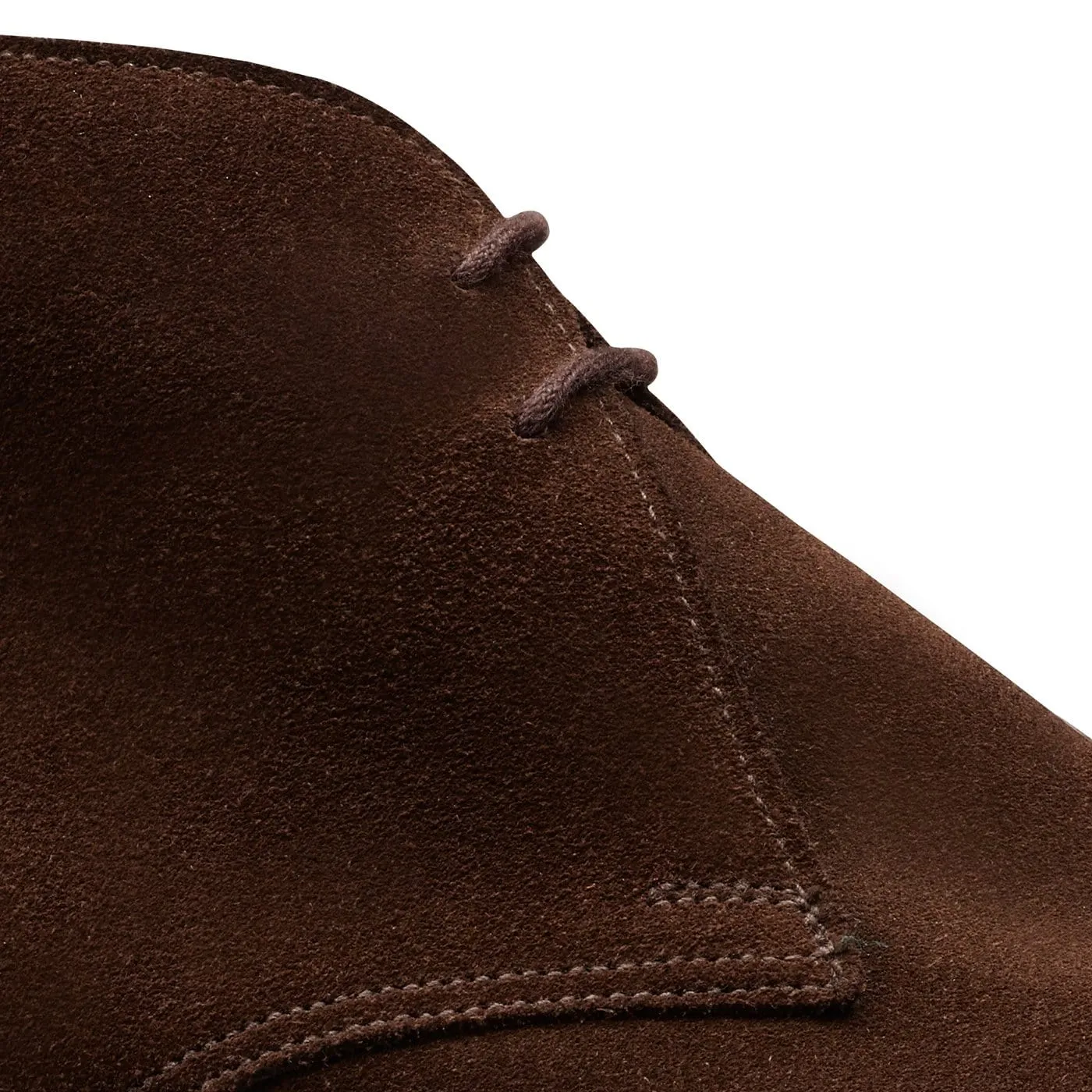 Tetbury Dark Brown Suede Slip-On Design