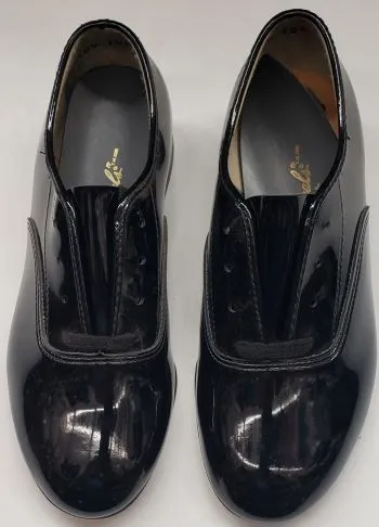 Party Oxfords Simple Fit Style Cirilo -- Boy's Character Oxford -- Black Patent