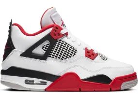 mesh construction Reinforced Jordan 4 Retro Fire Red 2020 (GS)