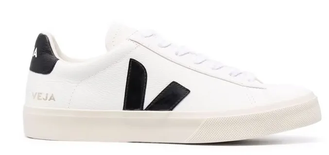 Veja Campo Low Chromefree White Black (W) Palm Base
