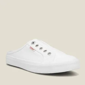 matte leather shoes EZ Soul - White