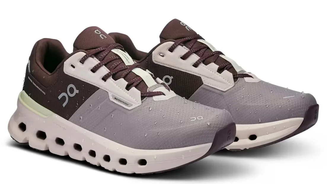 Suede Soft senior care On Running Cloudrunner 2 Waterproof Zinc Seedling (Women's)