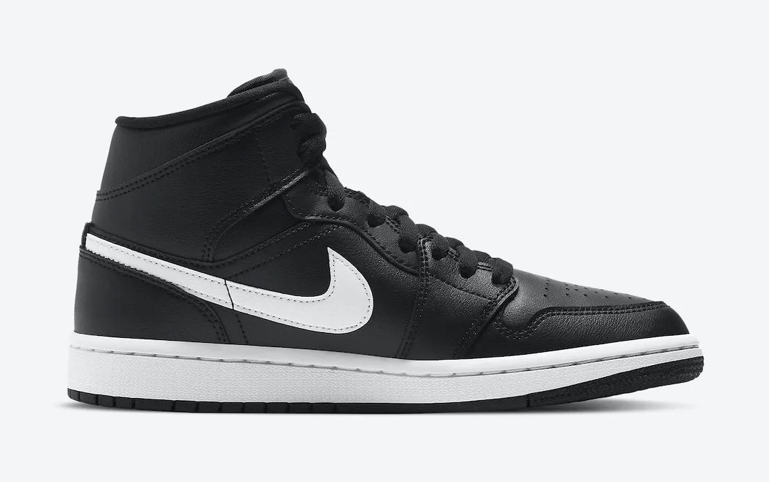Boat Walk Air Jordan 1 Mid Black White