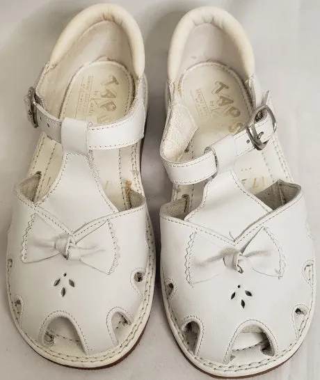 Pala -- Girl's T-Strap Sandal -- White Street Edge Breathable Road Trip