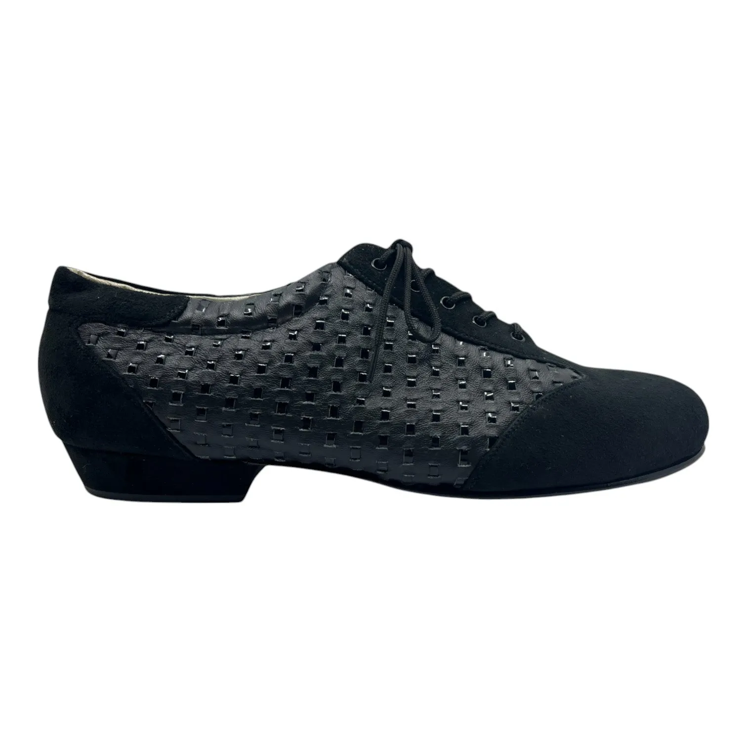 Fede -- Men's Tango Shoe -- Black Media Pop Mesh Upper
