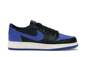 Jordan 1 Retro Low Royal Blue (GS) Color Play Queen Fit