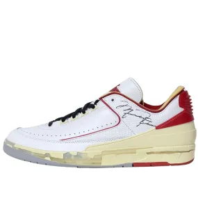 Nike Air Jordan 2 Low SP Off-White White Varsity Red Fashion Glow