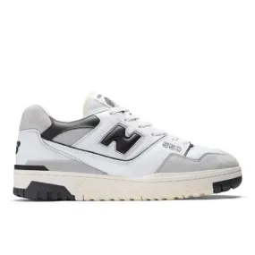 550 - White with Black running in countryside shoes winter running shoes