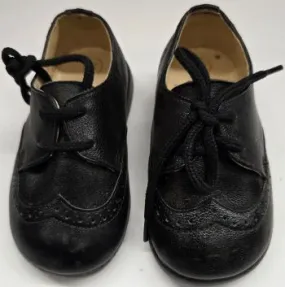 Moisture wicking Secure fit Luan -- Infant's Dress Oxford -- Black