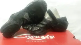 Resort Mood Comfort Platform Freeform -- Split Sole Leather Ballet/Lyrical/Modern -- Black