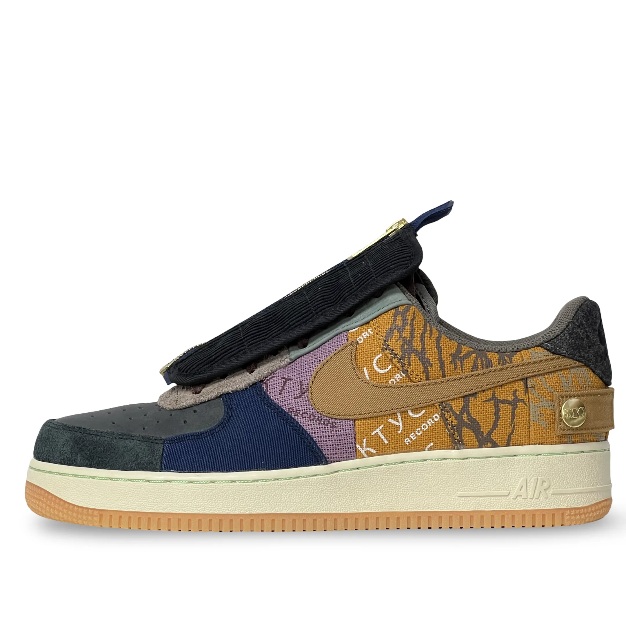 Nike Air Force 1 Low Travis Scott Cactus Jack Step Free sports