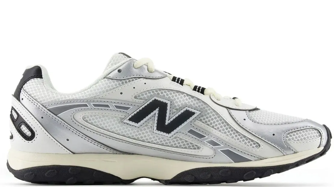 New Balance 204L Silver Metallic Black Adjustable Straps