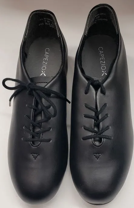 Zen Step John -- Men's Economy Tap Oxford -- Black