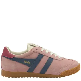 Gola Classics Women's Elan in Coral Pink/Moonlight/Raspberry Sole Soft