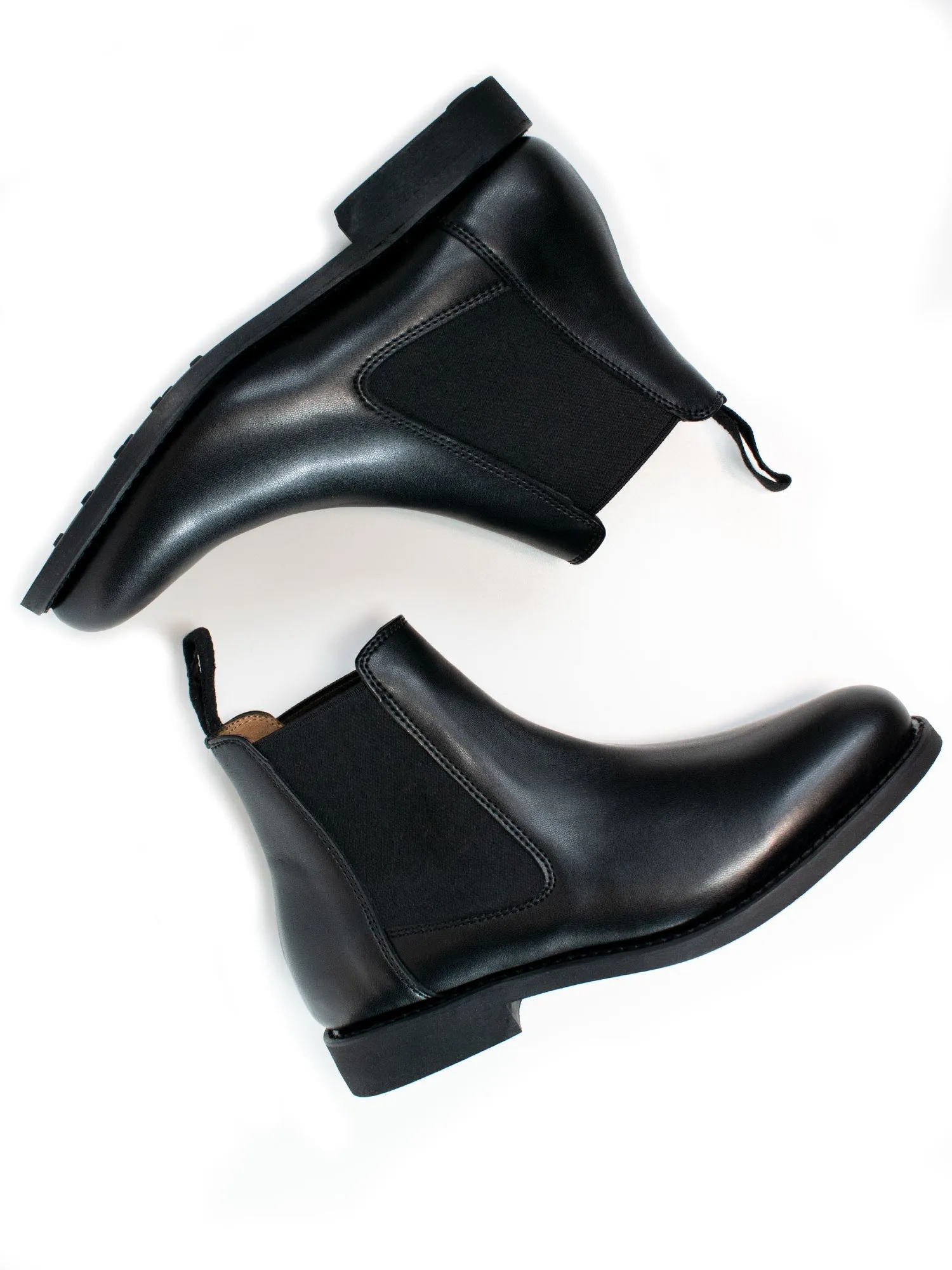 Goodyear Welt Chelsea Boots Mixed Textures Farm Ready