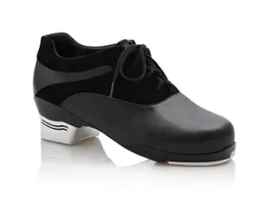 Tapsonic -- Professional Tap Oxford -- Black All Terrain Urban Walkers