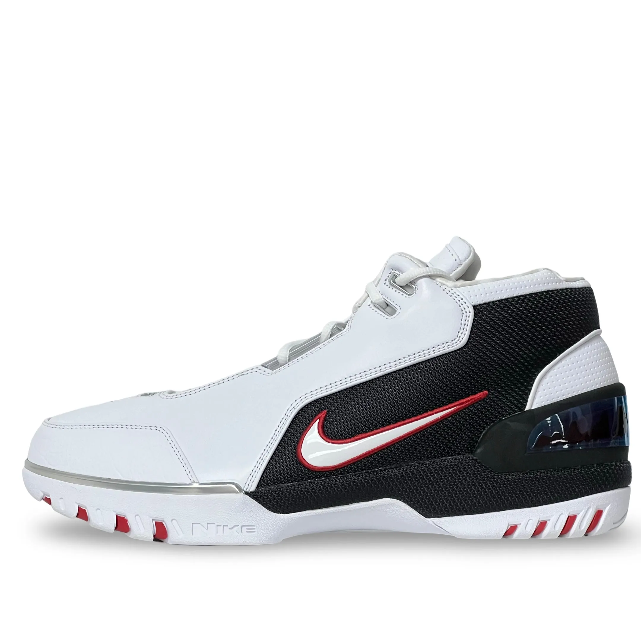 Dust Free Quick Drying Weekend Errands Nike LeBron 1 Air Zoom Generation White Black Debut 2023