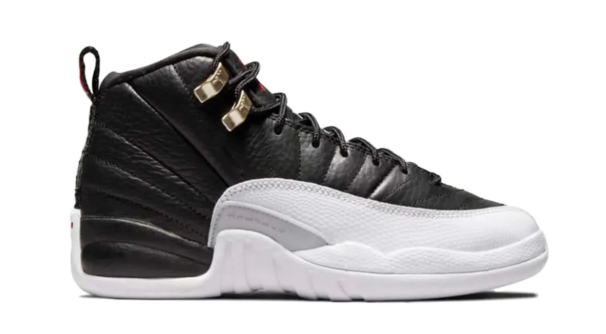 Garden Mood Stylish Jordan 12 Retro Playoffs Taxi (GS)