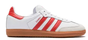 Dance Floor Love Glow adidas Samba OG White Solar Red Gum (Women's)