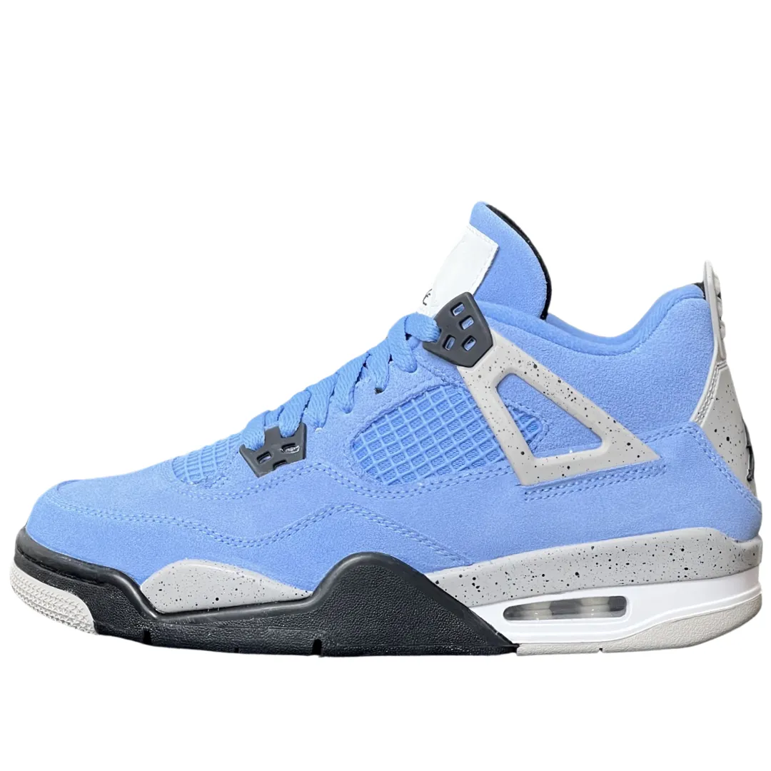Synthetic Icon Edge Nike Air Jordan 4 University Blue GS