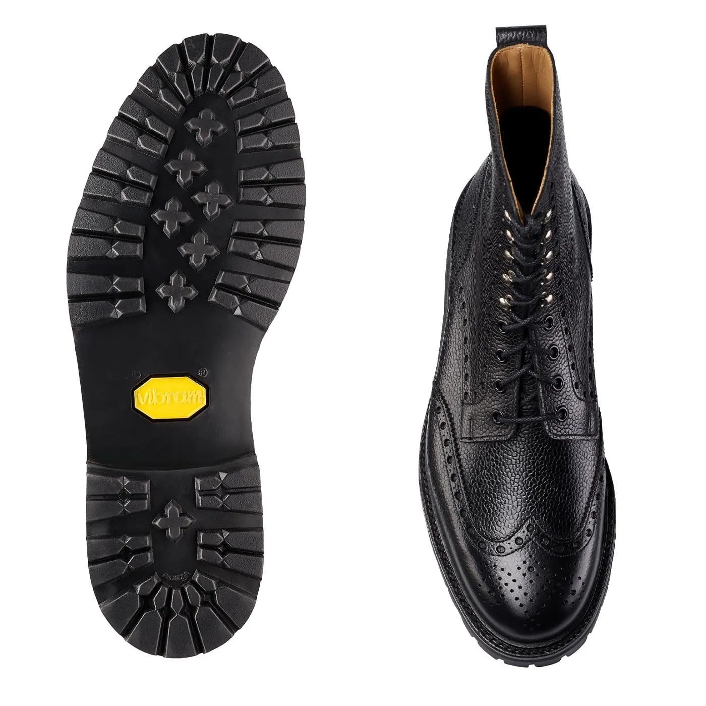 Comfortable Movement Comfortable Insole Islay Black Scotch Grain