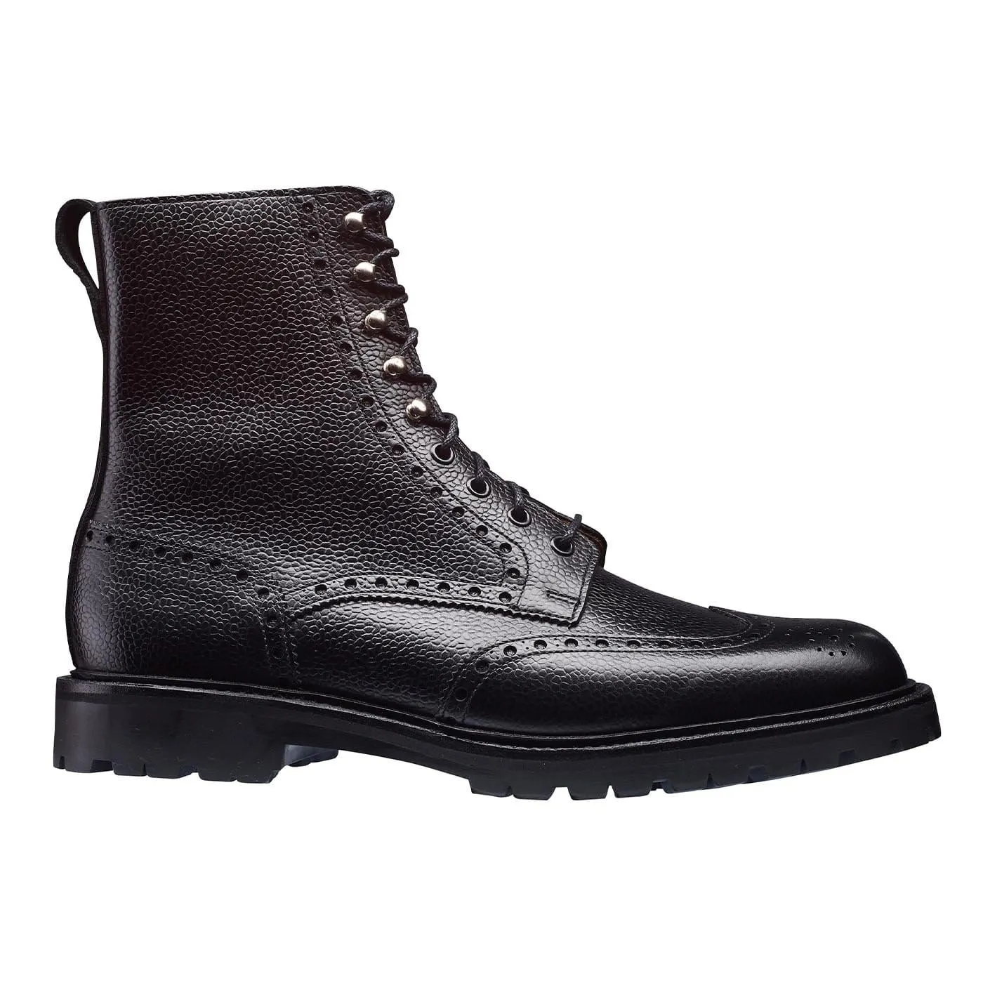 Islay Black Scotch Grain High Ankle Support Long Walks