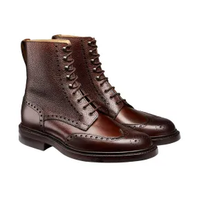 Universal Style Shock   Absorbing Midsole Islay Dark Brown Scotch Grain