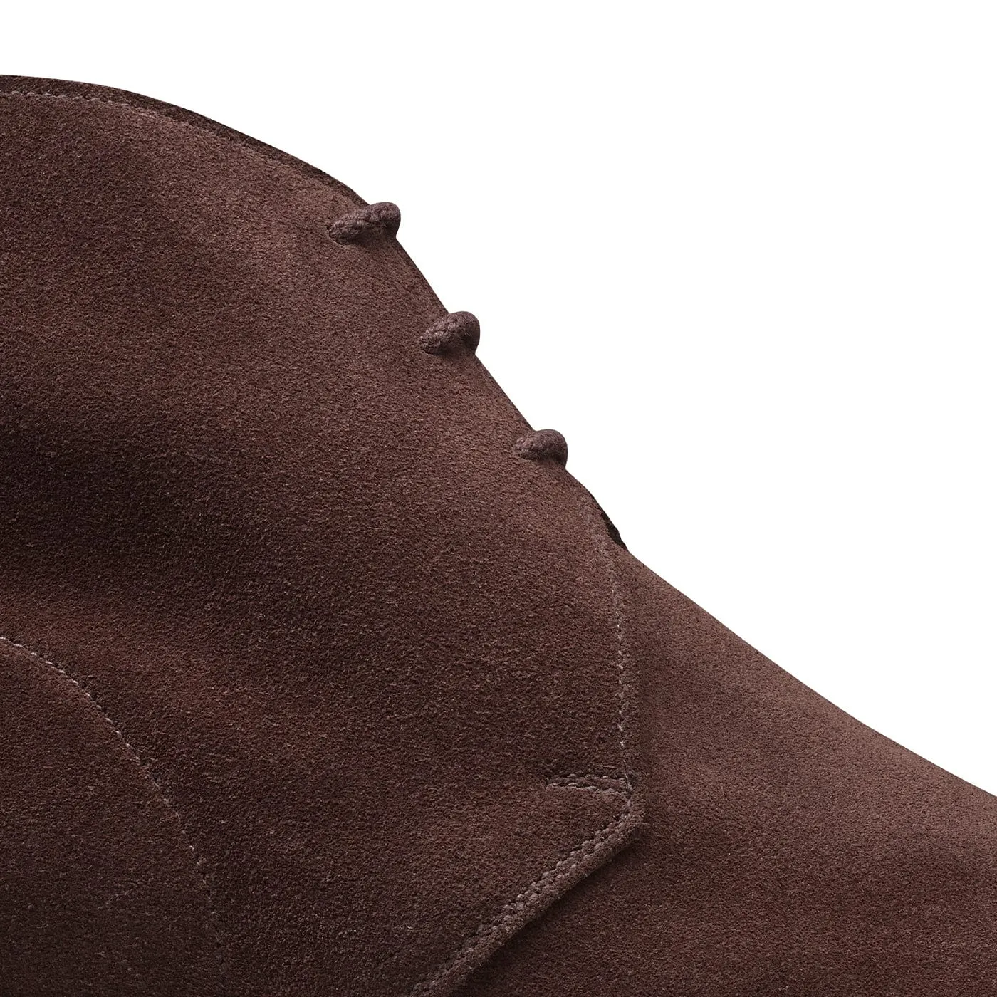 Training Ground Snow Season Chukka 4 Dark Brown Reverse Butt Suede