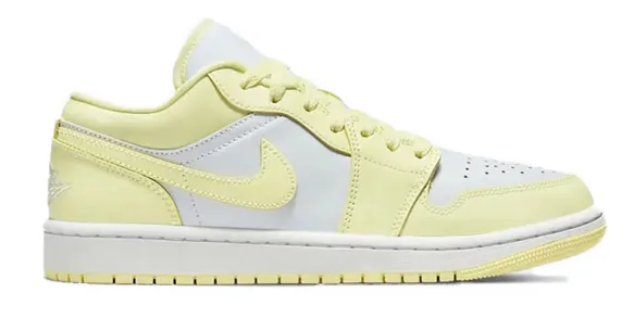 Scandi Clean Jordan 1 Low Lemonade (W)
